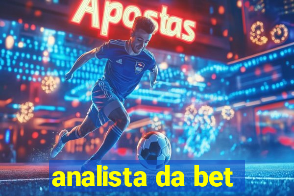 analista da bet